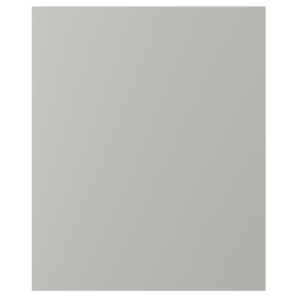 Grey kitchen doors - solid wood, bevelled edges, birch veneer, classic design