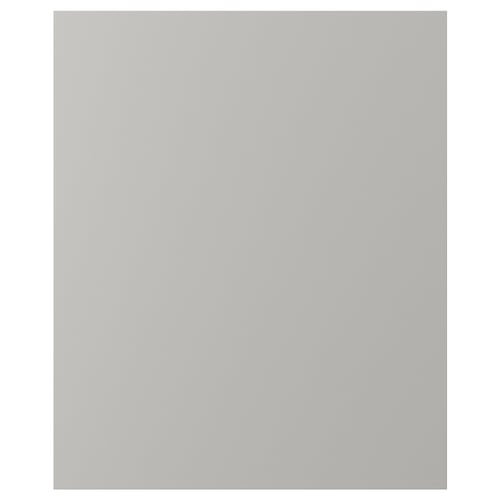 Grey kitchen doors - solid wood, bevelled edges, birch veneer, classic design