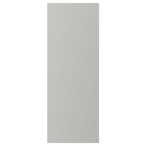 LERHYTTAN light grey wood panel, rectangular, simple design.