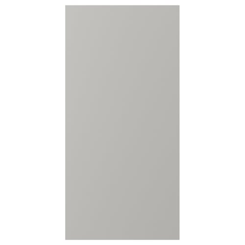 LERHYTTAN light grey kitchen door, classic design with bevelled edges.