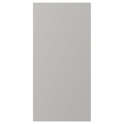 LERHYTTAN light grey kitchen door, classic design with bevelled edges.