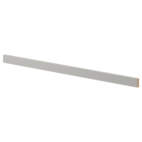 A grey wooden plinth with a bevelled edge, part of the LERHYTTAN collection.