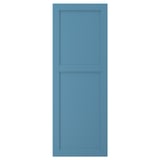 LERHYTTAN blue wooden door with inset panel, rustic design.