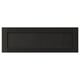 LERHYTTAN black drawer front, solid wood frame, ash veneer panel, classic design.