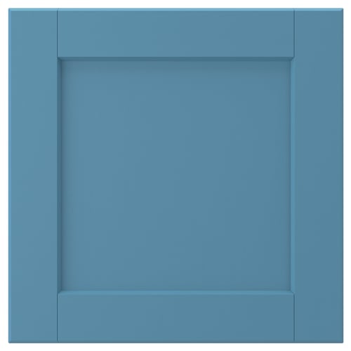 LERHYTTAN blue drawer, wooden frame, inset panel, classic style.