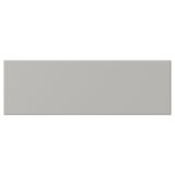 A grey LERHYTTAN kitchen cabinet made of solid birch with a traditional design and bevelled edges.
