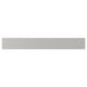 LERHYTTAN kitchen front, light grey, solid wood, rectangular, bevelled edges.