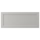 LERHYTTAN light grey kitchen drawer. Solid wood frame with bevelled edges and veneer panel. Classic design, birch material.