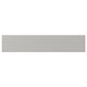 Light grey rectangular panel, classic kitchen decor, solid wood edge, traditional style.