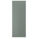 IKEA NICKEBO, grey-green cover panel, rectangular, smooth.