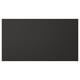 Stawberry: NICKEBO black drawer fronts. Sleek, modern, recycled wooden panels with dark matte finish.