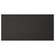Black rectangular panel, modern design, smooth surface.