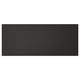 IKEAs black NICKEBO drawer front, a modern design with a sleek black recycled plastic finish.