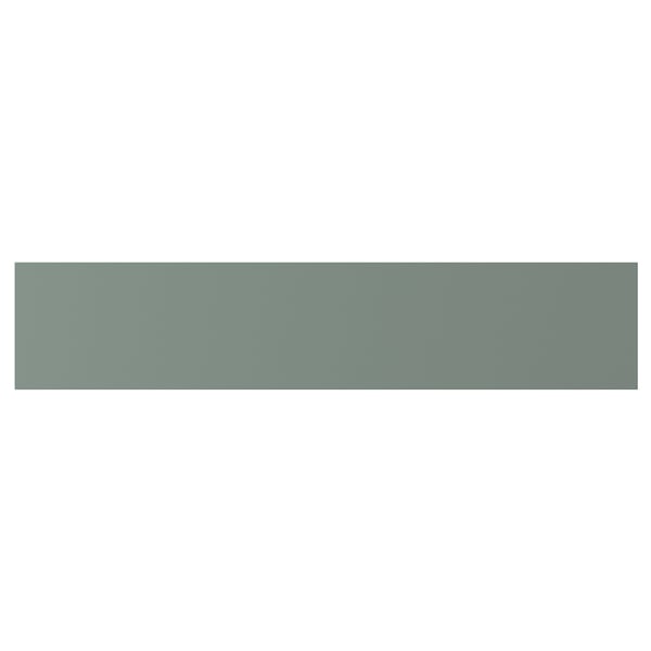 NICKEBO drawer, grey-green, rectangular, smooth matte surface.