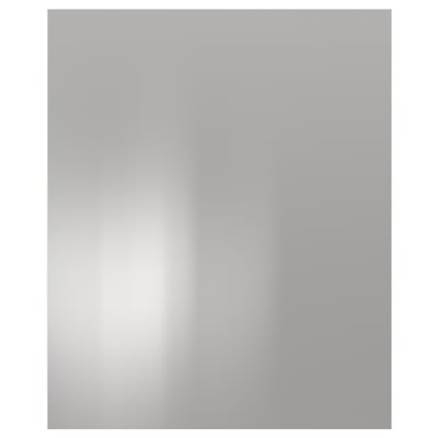 NOGSTA stainless steel panel, square metal sheet, modern kitchen design
