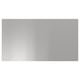 NOGSTA stainless steel front in silver. Modern, rectangular design, ideal for kitchen upgrades.