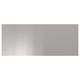 NOGSTA: rectangle stainless steel panel, smooth finish, industrial design.