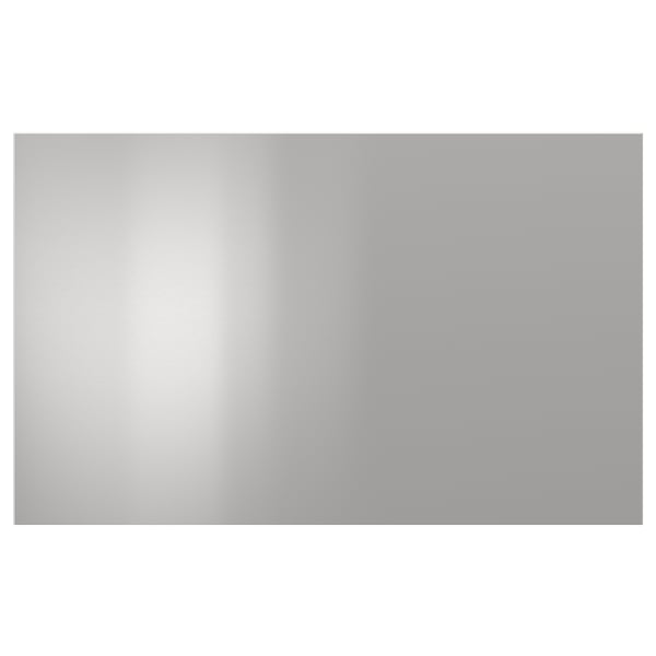 NOGSTA stainless steel kitchen panel, rectangular, sleek and modern design.