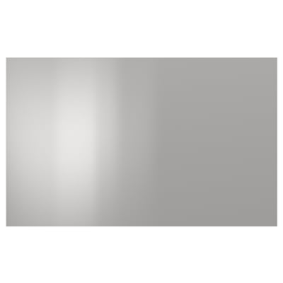 NOGSTA stainless steel kitchen panel, rectangular, sleek and modern design.