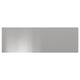 NOGSTA stainless steel panel, sleek rectangular design, chamfered edges, modern industrial look.