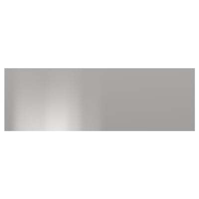 NOGSTA stainless steel panel, sleek rectangular design, chamfered edges, modern industrial look.