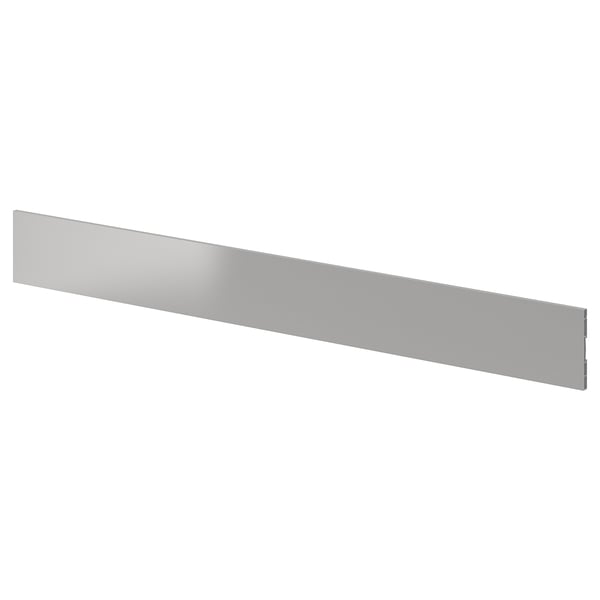 Stainless steel kitchen front