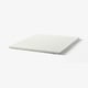 NORDBERGET Mattress topper, white, Full