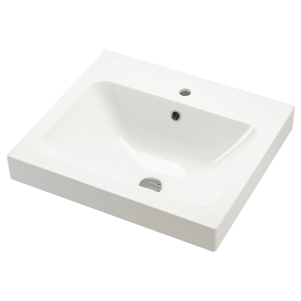 ORRSJÖN white ceramic sink - deep, modern, durable.