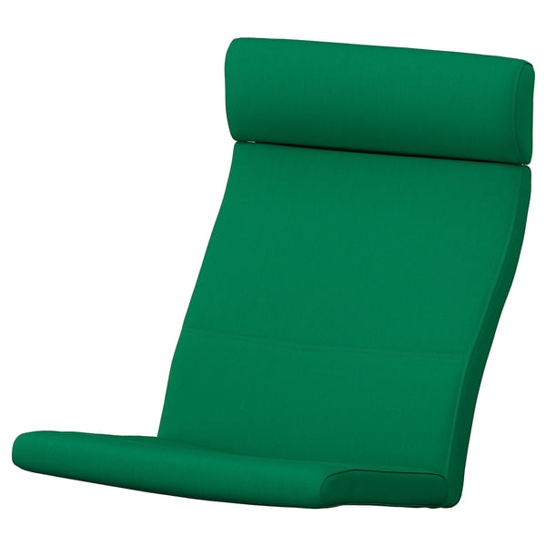 POÄNG Chair cushion, Vissle deep green