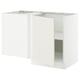 White SEKTION kitchen unit, square shape, two compartments.