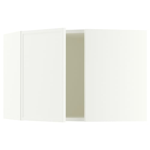 SEKTION Corner wall cabinet, white/Aspudden matte white, 26x15x20 "