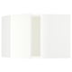 SEKTION white kitchen cabinets, modern design. Rectangle shape, plastic and particleboard material.