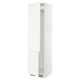SEKTION white kitchen cabinet, sleek design with adjustable shelves, modern or traditional style.