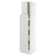SEKTION / MAXIMERA Hc w p-o func 1dr/4drw, white/Aspudden light gray, 15x24x80 "