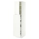 SEKTION / MAXIMERA Hc w p-o func 1dr/4drw, white/Aspudden matte white, 18x24x80 "