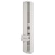 White SEKTION kitchen cabinet in light grey with doors and drawers, slim and tall.