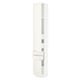White SEKTION kitchen cabinet, sleek, modern, glossy finish, rectangular shape.