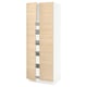 An ikea SEKTION kitchen cabinet with light ash-colored askersund doors, featuring a minimalist design and sturdy construction.