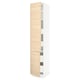 An ikea SEKTION kitchen cabinet with a light ash door. It adjustable shelves and sturdy frame construction.