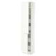 SEKTION / MAXIMERA High cb w 2 doors/shelves/4 drawers, white/Aspudden matte white, 18x15x80 "