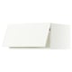 SEKTION Top cabinet for fridge/freezer, white/Aspudden matte white, 30x24x15 "
