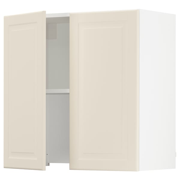 Ikea SEKTION white cabinet, modern traditional design.