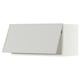 SEKTION Wall cabinet horizontal, white/Aspudden light gray, 30x15x15 "