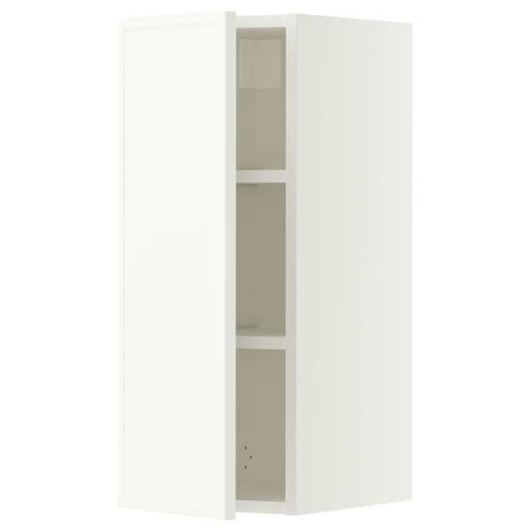 SEKTION Wall cabinet, white/Aspudden matte white, 12x15x30 "
