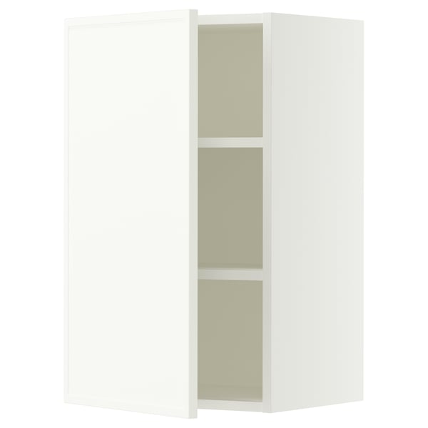 SEKTION Wall cabinet, white/Aspudden matte white, 18x15x30 "