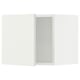 SEKTION kitchen cabinet in white with sleek design. Minimalist square shape and clean lines. Sturdy particle board interior.