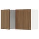 SEKTION kitchen unit, walnut-brown, modern design, wall-mounted, wood grain finish.