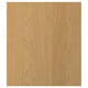 A SINARP oak wood door with a natural finish. It is rectangular and has a solid oak edge.