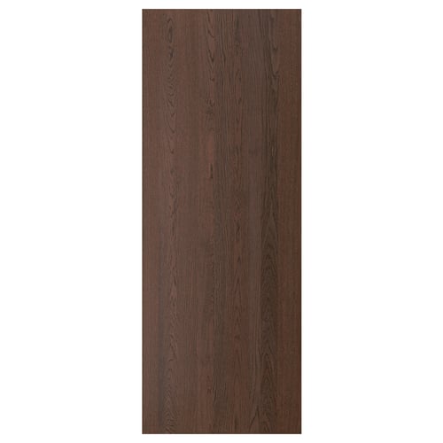 A dark brown SINARP wooden panel with visible wood grain texture.