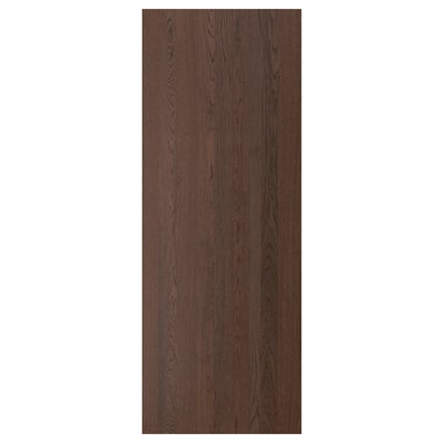 A dark brown SINARP wooden panel with visible wood grain texture.